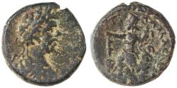 Ancient Coins - Damascus, Septimius Severus Biblical City AE, SCARCE GVF, 193 - 211 C.E.