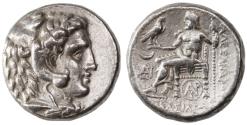Ancient Coins - Alexander III the Great AR Tetradrachm, GVF, Carrhae Mint, 310 - 290 B.C.E.