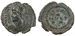 Ancient Coins - Julian II the Apostate AE Follis, VF, Scarce, Thessalonica Mint, 360 - 363 C.E.