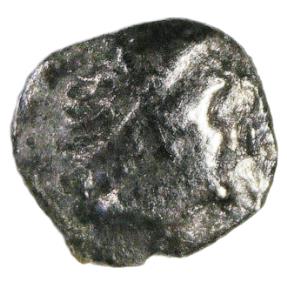 Judaea Yehud AR Quarter Gerah, Near EF, Circa. Early 3rd Century B.C.E.