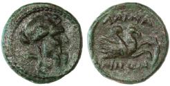 Ancient Coins - Mysia, Lampsakos AE, Very Fine, 190 - 85 B.C.E.