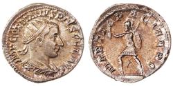 Ancient Coins - Gordian III AR Antoninianus, Choice VF+, 242 - 244 C.E.