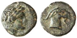 Ancient Coins - Aiolis, Aigai AE, Extremely Fine, 4th - 3rd Century B.C.E.