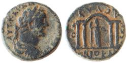 Ancient Coins - Sepphoris ( Tzippori ), Antoninus Pius AE, Very Fine, 138 - 161 C.E.