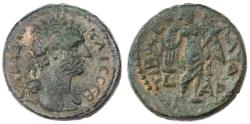 Ancient Coins - Tiberias, Hadrian AE, Choice About Extremely Fine, 119/120 B.C.E.