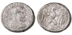 Ancient Coins - Macrinus AR Tetradrachm, Very Fine, Rare, Edessa Mint, 217/218 C.E.