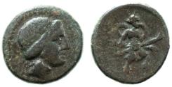 Ancient Coins - Thessaly, Magnetes AE, Good Fine, Ex: BCD Collection with tag, Mid 2nd Century B.C.E.