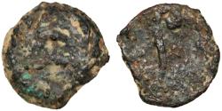 Ancient Coins - Pontius Pilate Prefect under Tiberius AE Prutah, Judaea, Fine+, 30/31 C.E.