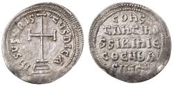 Ancient Coins - Constantine VI & Irene AR Miliaresion, Very Fine, 780 - 797 C.E.