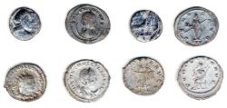 Ancient Coins - Lot of Four Ancient Roman Denarius / Antoninianus, Fine to Very Fine+