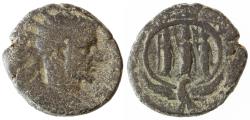 Ancient Coins - Caesarea Maritima, Philip I AE, Very SCARCE,  Good Fine, 244 - 249 C.E.