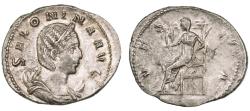 Ancient Coins - Salonina AR Antoninianus, Lustrous GVF, 257 - 259 C.E.