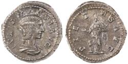 Ancient Coins - Julia Maesa AR Denarius, Choice AEF, 218 - 220 C.E.