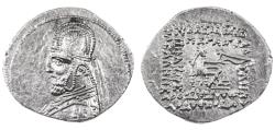 Ancient Coins - Mithradates III ( Orodes I )  AR Drachm, Parthia, Choice MINT State, 87 - 80 B.C.E.