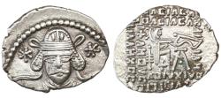 Ancient Coins - Meherdates Usurper (Vonones II) AR Drachm, Parthia, VF+, 49/50 C.E.