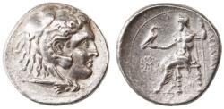 Ancient Coins - Seleukos I Nikator in the name of Alexander III the Great AR Tetradrachm, VF, 311 - 300 B.C.E.