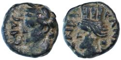 Ancient Coins - Canatha of the Decapolis, Domitian AE, Choice VF+, Pedigreed, 94/95 C.E.