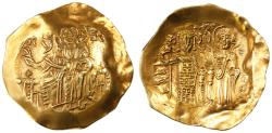 Ancient Coins - John III Ducas (Vatatzes), Emperor of Nicaea AV Gold Hyperpyron Nomisma, Extremely Fine, 1222-1254 C.E.