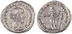Ancient Coins - Trajan Decius AR Antoninianus, AEF, 249 - 251 C.E.