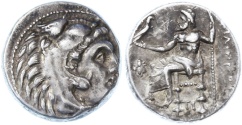 Ancient Coins - Philip III Arrhidaios AR Drachm, AEF, Sardes Mint, 323 - 319 B.C.E.