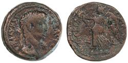 Ancient Coins - Claudius AE Diobol, Alexandria, Rare AVF, dated to 41/42 C.E.