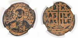 Ancient Coins - Byzantine Anonymous AE Follis, Time of Romanus III, 1028 - 1042 C.E.