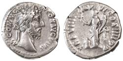 Ancient Coins - Commodus AR Denarius, Very Fine, 183 C.E.