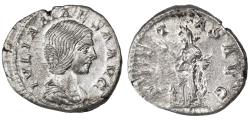 Ancient Coins - Julia Maesa AR Denarius, Extremely Fine, 218 - 222 C.E.
