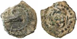 Ancient Coins - Herod Archelaus AE Prutah, Judaea, Very Fine, 4 B.C.E. - 6 C.E.