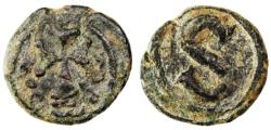 Ancient Coins - Heraclius AE 6 Nummi, Byzantine, Very Fine, Circa. 613 - 618 C.E.