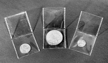 250-Pack 2x2 Double Pocket Vinyl Coin Flips - Clear Storage Holders For Collectibles