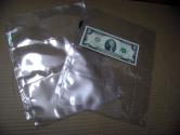 Us Coins - Inert Polypropylene Pocket Pages - 4 pocket for Medium Size Currency - Single page