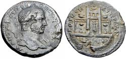 Ancient Coins - CYPRUS. Caracalla. AD 198-217. Stunning Conical cult xoanon of Aphrodite details !!