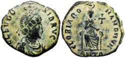 Ancient Coins - Aelia Eudoxia. Augusta, AD 400-404. Æ