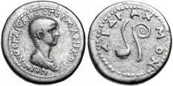 Ancient Coins - Nero, as Caesar, AR Didrachm of Antioch, Seleucis and Pieria. AD 50-54.