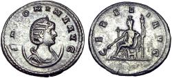 Ancient Coins - SALONINA, wife of Gallienus. Augusta, 254-268 AD.