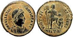 Ancient Coins - Valentinian II AE2, Antioch. AD 383-388.