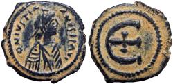 Ancient Coins - Justinian I. 527-565. Æ Pentanummium.
