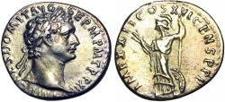 Ancient Coins - Domitian Denarius. 93-94 AD.