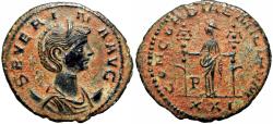 Ancient Coins - Severina. Augusta, AD 270-275. 