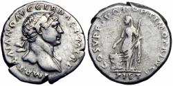 Ancient Coins - Trajan. AD 98-117. AR Denarius.