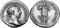 Ancient Coins - Trajan. AD 98-117.