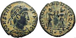 Ancient Coins - Constans. A.D. 337-350. Rome . CONSTANS P F AVG,