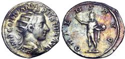 Ancient Coins - GORDIAN III. Antoninian. (Ar. 3.50gm / 22mm). 242-244 AD .