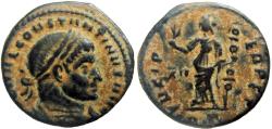 Ancient Coins - Constantine I. AD 307/310-337. Æ Half Follis