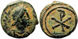 Ancient Coins - Vandals, uncertain Æ 10mm. Circa 5th-6th century AD.