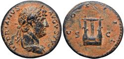 Ancient Coins - Hadrian. AD 117-138. Æ Semis .