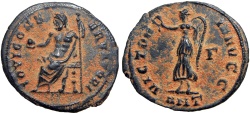 Ancient Coins - temp. Maximinus II. AD 310-313.  A stunning example !!!!!