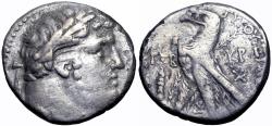 Ancient Coins - PHOENICIA, Tyre. 126/5 BC-AD 65/6. JUDAS' 30 PIECES OF SILVER.