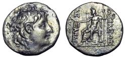 Ancient Coins - SELEUKID KINGDOM. Alexander II Zabinas (128-122 BC).